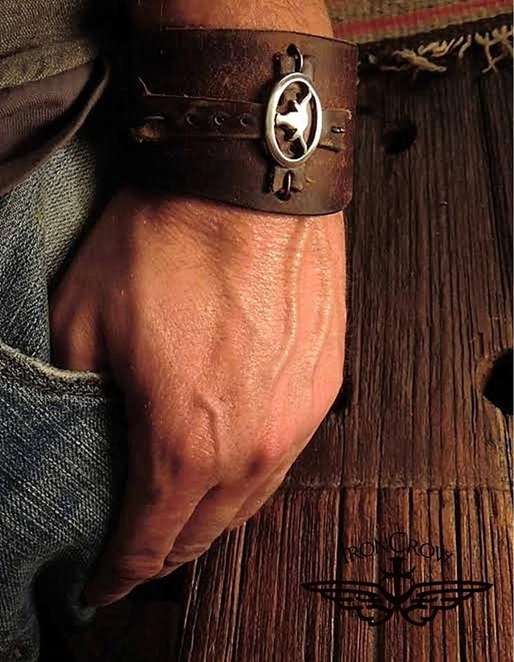 Personalized Leather Bracelet